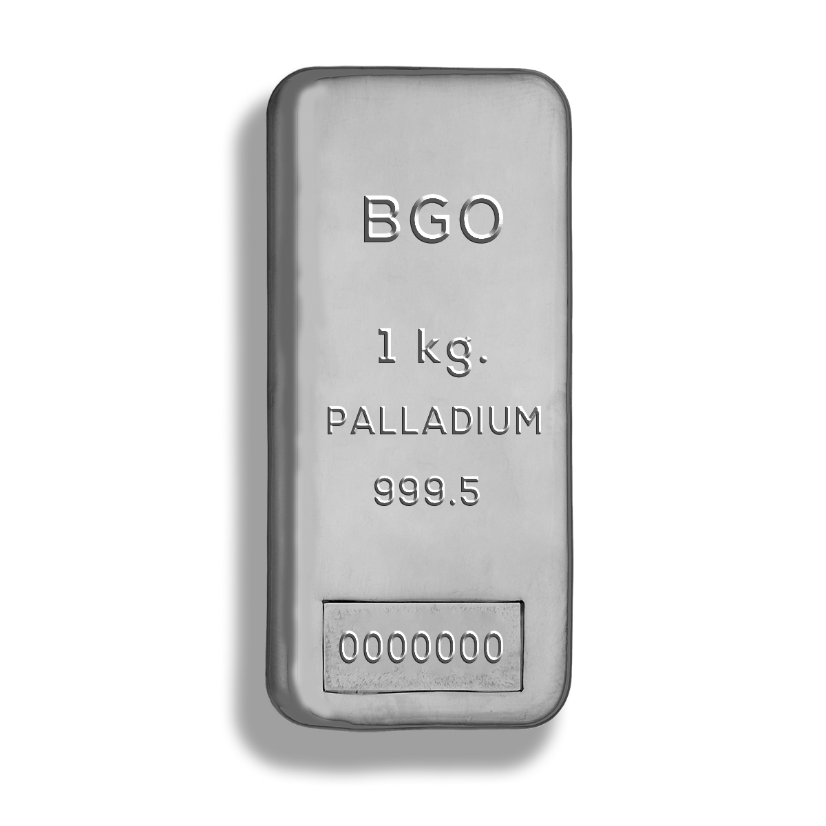 1 kg palladium bar