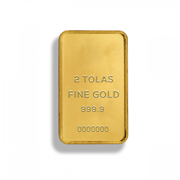 2 Tola Gold Bar