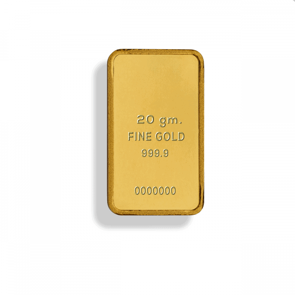 20 gm Gold Bar