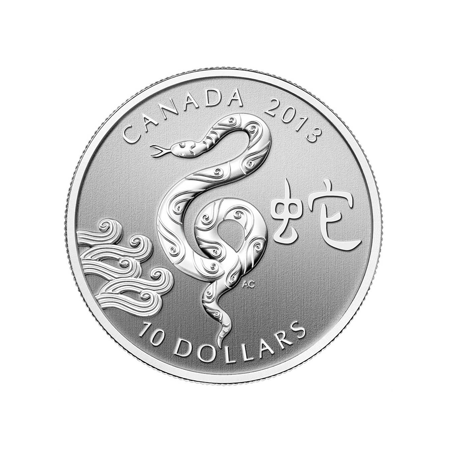 Canadian Silver Year of the Snake