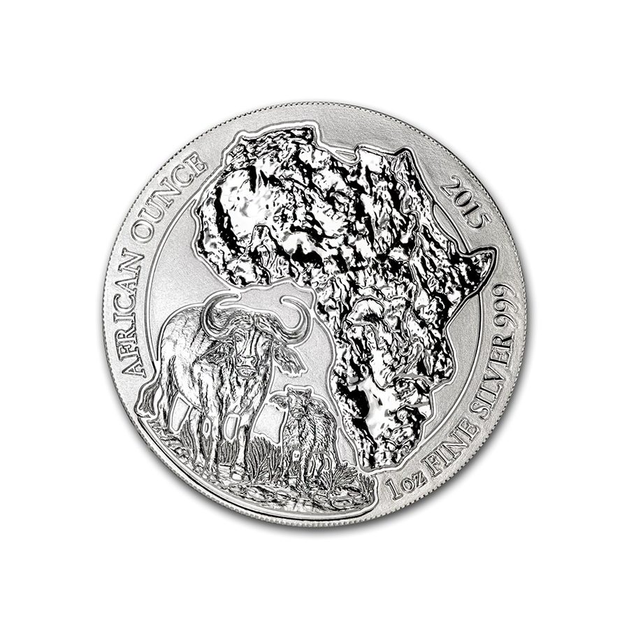 Silver African Buffalo