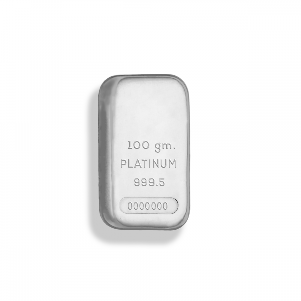 100 gm Platinum Bar