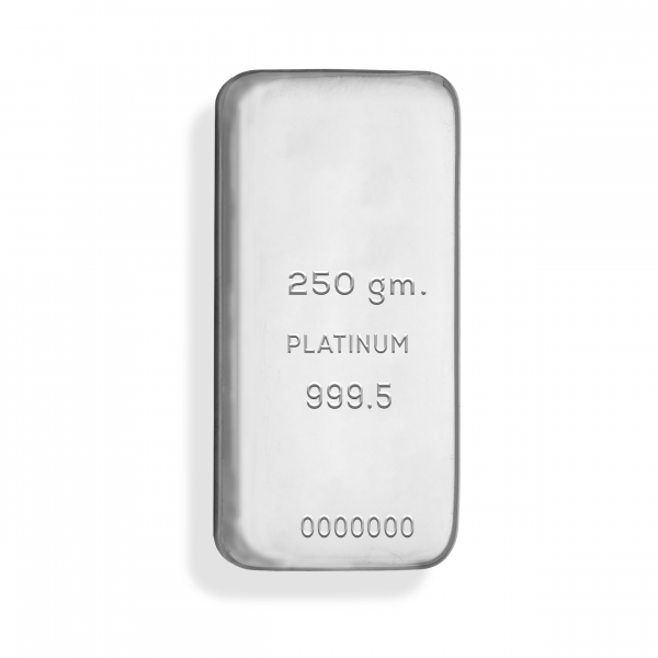 250 gm Platinum Bar