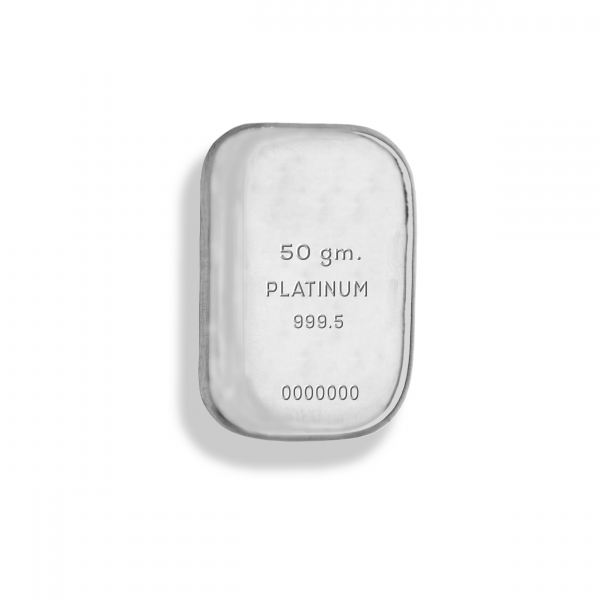 50 gm Platinum Bar