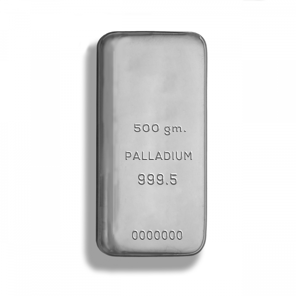 500 gm Palladium Bar